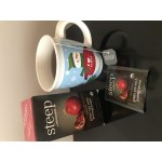 Steep By Bigelow Organic Green Tea with Pomegranate Tea Bags - 120/Case