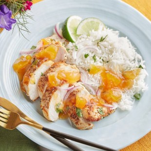 Ashoka Sweet Mango Chutney 5.51 lb. - 4/Case Ashoka Sweet Mango Chutney 5.51 lb. - 4/Case
