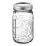 Ball 67000 32 oz. Quart Wide Mouth Glass Canning Jar with Silver Metal Lid and Band - 12/Case Ball 67000 32 oz. Quart Wide Mouth Glass Canning Jar with Silver Metal Lid and Band - 12/Case