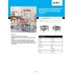 Acopa Voyage 5 Qt. 2/3 Size Stainless Steel Induction Chafer with Glass Top, Soft-Close Lid, and Stand with Fuel Holder