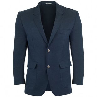 National Patrol by Henry Segal Men's Customizable Navy Single Breasted Blazer - 40