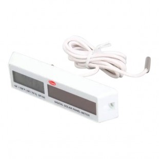 Cooper-Atkins SP160-01-8 Panel Thermometer White Rectangular Sola Cooper-Atkins SP160-01-8 Panel Thermometer White Rectangular Sola