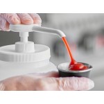 Choice Condiment Pump Kit with 0.5 oz. Plastic Pump and 1/2 Gallon Jug
