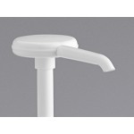 Choice Condiment Pump Kit with 0.5 oz. Plastic Pump and 1/2 Gallon Jug