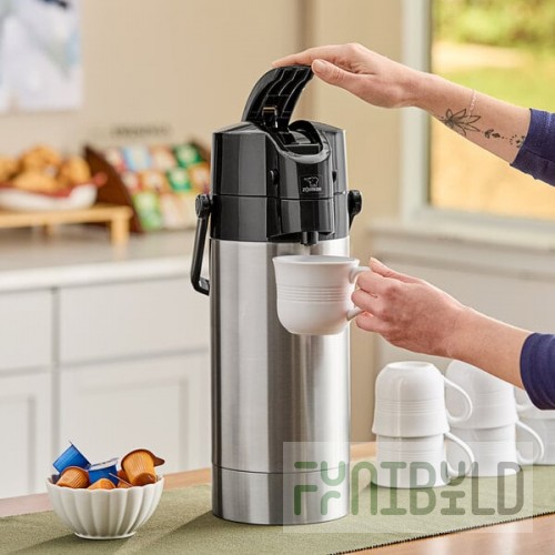 Zojirushi SR-AG38 3.8 Liter Stainless Steel Lined Air Pot® with Lever