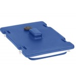Cambro 250LCD186 Camtainer® 2.5 Gallon Navy Blue Insulated Beverage Dispenser