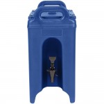 Cambro 250LCD186 Camtainer® 2.5 Gallon Navy Blue Insulated Beverage Dispenser