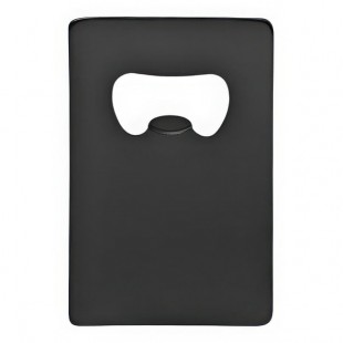 Franmara Black Credit Card Shaped Bottle Opener 7050-01 BU