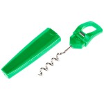 Franmara 3010-16 Traveler's Lime Customizable Plastic Corkscrew and Bottle Opener