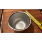 Vollrath 54422 0.75 Qt. Heavy-Duty Stainless Steel All-Purpose Mixing Bowl