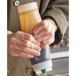 San Jamar EZ-KLEEN® 20 oz. Sauce Bottle with Small Valve 857320S San Jamar EZ-KLEEN® 20 oz. Sauce Bottle with Small Valve 857320S