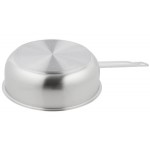 Vollrath 3153 Centurion 4.25 Qt. Stainless Steel Saucier Pan with Aluminum-Clad Bottom