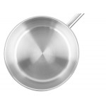 Vollrath 3806 Optio 6.75 Qt. Stainless Steel Sauce Pan with Aluminum-Clad Bottom and Cover