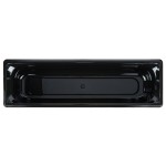 Vollrath 9054420 Super Pan® 1/2 Size Long Black High Heat Plastic Food Pan - 4 Vollrath 9054420 Super Pan® 1/2 Size Long Black High Heat Plastic Food Pan - 4