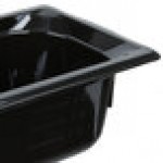 Vollrath 9054420 Super Pan® 1/2 Size Long Black High Heat Plastic Food Pan - 4 Vollrath 9054420 Super Pan® 1/2 Size Long Black High Heat Plastic Food Pan - 4