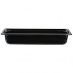 Vollrath 9054420 Super Pan® 1/2 Size Long Black High Heat Plastic Food Pan - 4 Vollrath 9054420 Super Pan® 1/2 Size Long Black High Heat Plastic Food Pan - 4