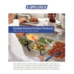 Carlisle 10223B07 StorPlus 1/2 Size Clear Polycarbonate Food Pan - 8 Carlisle 10223B07 StorPlus 1/2 Size Clear Polycarbonate Food Pan - 8