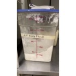 Choice 8 Qt. Translucent Square Polypropylene Food Storage Container