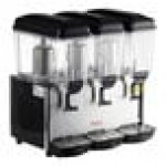 Carnival King RBD3G4 Quadruple 3 Gallon Bowl Refrigerated Beverage Dispenser - 120V