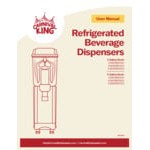Carnival King RBD3G4 Quadruple 3 Gallon Bowl Refrigerated Beverage Dispenser - 120V