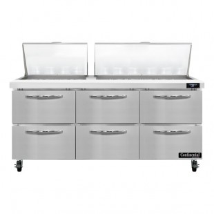Continental Refrigerator SW72-N-30M-D 72