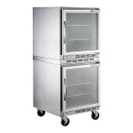 Beverage-Air UCF27AHC-25 and UCR27AHC-25 Double Stacked 27