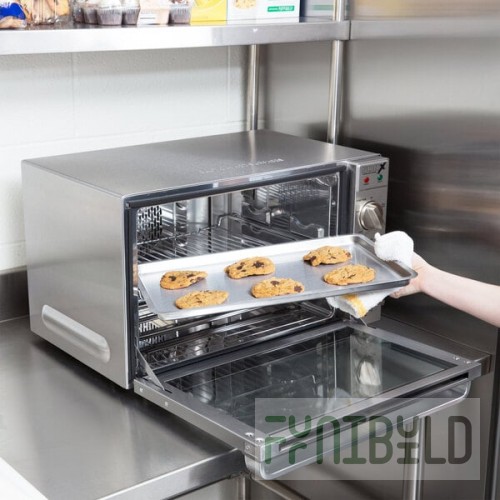 Waring WCO500X Half Size Countertop Convection Oven - 120V, 1700W