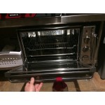 Waring WCO500X Half Size Countertop Convection Oven - 120V, 1700W