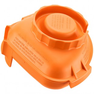 Vitamix 58994 Orange One-Piece Solid Lid for Advance Jars Vitamix 58994 Orange One-Piece Solid Lid for Advance Jars