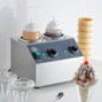 Carnival King Double 32 oz. Sauce / Topping Bottle Warmer with 6 Squeeze Bottles - 400W, 120V