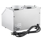 Carnival King Double 32 oz. Sauce / Topping Bottle Warmer with 6 Squeeze Bottles - 400W, 120V
