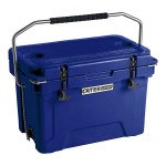 CaterGator CG20NV Navy 20 Qt. Rotomolded Outdoor Cooler / Ice Chest