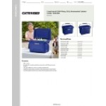CaterGator CG20NV Navy 20 Qt. Rotomolded Outdoor Cooler / Ice Chest
