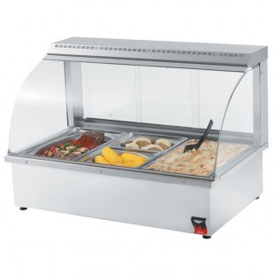 Vollrath 40732 Cayenne Portable Bain Marie Hot Display Case - 1440W Vollrath 40732 Cayenne Portable Bain Marie Hot Display Case - 1440W