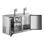 Avantco UDD-60-HC-S (2) Triple Tap Kegerator Beer Dispenser - Stainless Steel, (2) 1/2 Keg Capacity Avantco UDD-60-HC-S (2) Triple Tap Kegerator Beer Dispenser - Stainless Steel, (2) 1/2 Keg Capacity