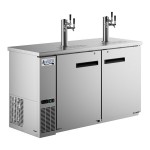 Avantco UDD-60-HC-S (2) Triple Tap Kegerator Beer Dispenser - Stainless Steel, (2) 1/2 Keg Capacity Avantco UDD-60-HC-S (2) Triple Tap Kegerator Beer Dispenser - Stainless Steel, (2) 1/2 Keg Capacity