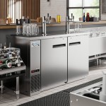 Avantco UDD-60-HC-S (2) Triple Tap Kegerator Beer Dispenser - Stainless Steel, (2) 1/2 Keg Capacity Avantco UDD-60-HC-S (2) Triple Tap Kegerator Beer Dispenser - Stainless Steel, (2) 1/2 Keg Capacity