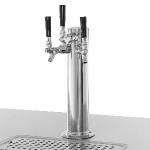 Avantco UDD-60-HC-S (2) Triple Tap Kegerator Beer Dispenser - Stainless Steel, (2) 1/2 Keg Capacity Avantco UDD-60-HC-S (2) Triple Tap Kegerator Beer Dispenser - Stainless Steel, (2) 1/2 Keg Capacity