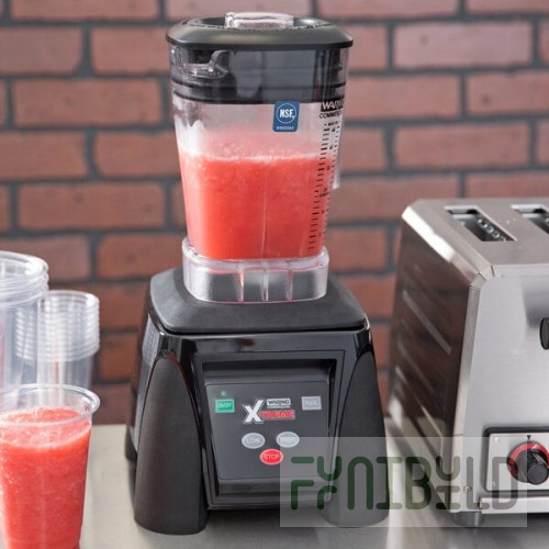 Waring MX1050XTXP Xtreme 3 1/2 hp Commercial Blender with Electronic Keypad and 48 oz. Copolyester Container - 120V