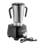 AvaMix BX1GRGT 3 3/4 hp 1 Gallon Stainless Steel Heavy Duty Commercial Food Blender with Timer - 120V AvaMix BX1GRGT 3 3/4 hp 1 Gallon Stainless Steel Heavy Duty Commercial Food Blender with Timer - 120V