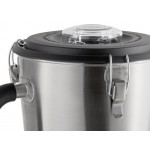 AvaMix BX1GRGT 3 3/4 hp 1 Gallon Stainless Steel Heavy Duty Commercial Food Blender with Timer - 120V AvaMix BX1GRGT 3 3/4 hp 1 Gallon Stainless Steel Heavy Duty Commercial Food Blender with Timer - 120V