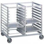 Channel 423A6 20 Pan Bottom Load Double Aluminum Bun / Sheet Pan Rack - Assembled Channel 423A6 20 Pan Bottom Load Double Aluminum Bun / Sheet Pan Rack - Assembled