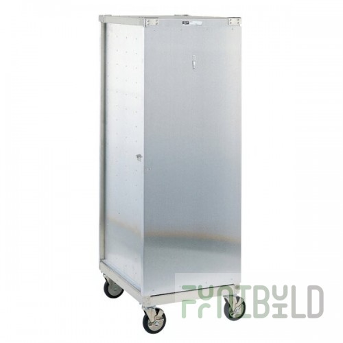 Metro CD3N 35 Pan End Load Uninsulated Bun / Sheet Pan Rack / Delivery / Storage Cabinet Enclosed with Lockable Door - Assembled