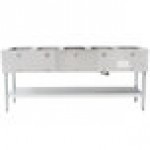 Eagle Group AWT5 Natural Gas Five Pan Water Bath Steam Table - Sealed Well