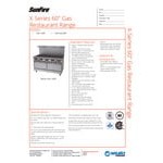 Garland SunFire Series X60-10RR Liquid Propane 10 Burner 60 Garland SunFire Series X60-10RR Liquid Propane 10 Burner 60
