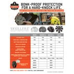 Ergodyne Skullerz 8943F(x) Universal Flexible Hinged Bump Cap Insert 23483 Ergodyne Skullerz 8943F(x) Universal Flexible Hinged Bump Cap Insert 23483
