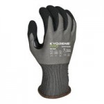 Armor Guys Kyorene Pro 00-890-L Gray 18 Gauge A9 Graphene Gloves with Black HCT Microfoam Nitrile Palm Coating and White Cuff - Large Armor Guys Kyorene Pro 00-890-L Gray 18 Gauge A9 Graphene Gloves with Black HCT Microfoam Nitrile Palm Coating and White Cuff - Large