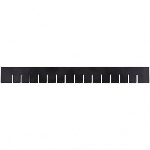 Quantum Black Long Conductive Divider for DG93030CO Conductive Dividable Grid Container - 6/Pack
