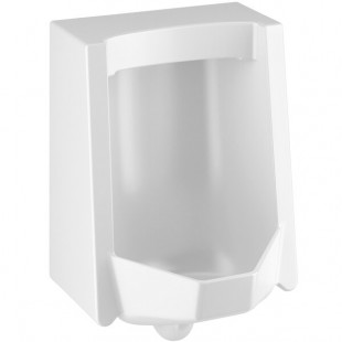Sloan 1101019 Vitreous China Standard Washdown Urinal with Rear Spud Inlet - 0.125 to 1.0 GPF