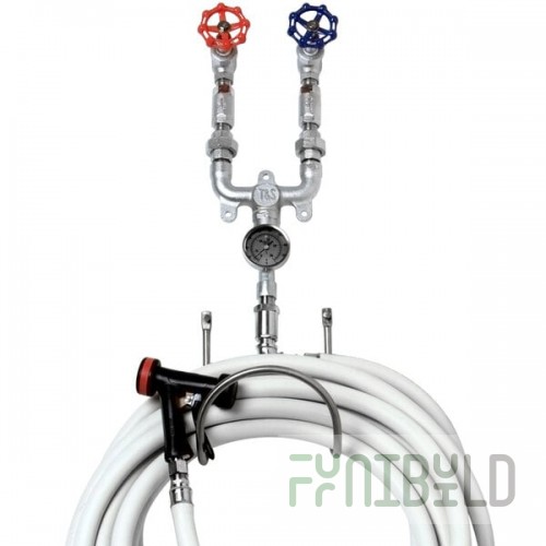 T&S MV-0771-12CW Washdown Station with 3/4